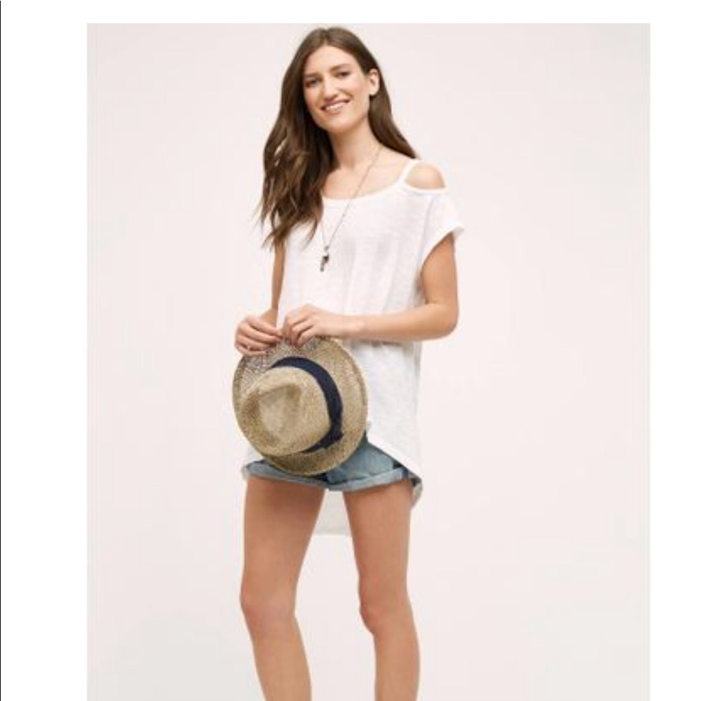 HOST PICK ๐ Anthropologie Cold Shoulder Tee - Picture 6 of 6